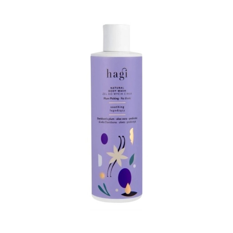 Hagi Natürliches beruhigendes Duschgel für Pflaumen 300 ml