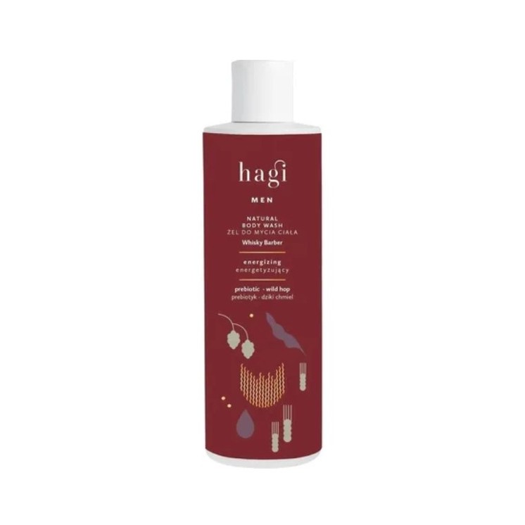 Hagi Natural Energizing Shower Gel for Men Whiskey Barber 300 ml