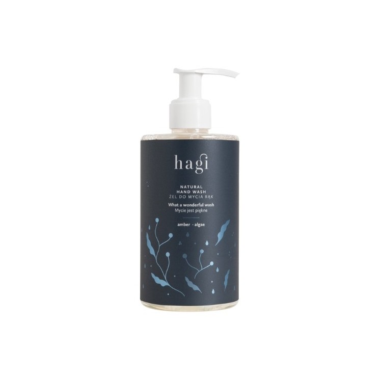 Hagi Washing is beautiful natural Algae and Amber Hand Washing Gel 300 ml
