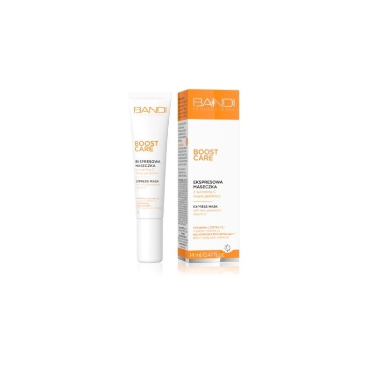 Bandi Boost Care ekspresowa Maseczka do twarzy z Witaminą C nowej generacji 14 ml