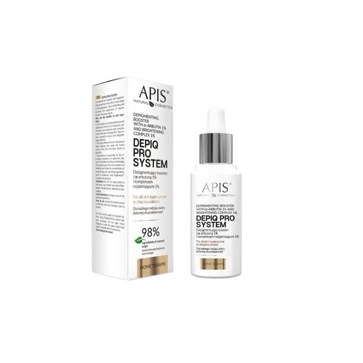 Apis Depiq Pro Depigmenting System Booster met Alpha-arbutine 1% en ophelderend complex 1% 30 ml