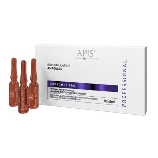 Apis Exosomes Pro biostimulierende Gesichtsampullen mit Pflanzenexosomen 10x3 ml