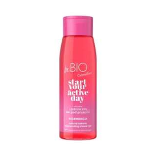 BeBio Cosmetics Natürliches isotonisches Duschgel Start Your Active Day REGENERATION 400 ml