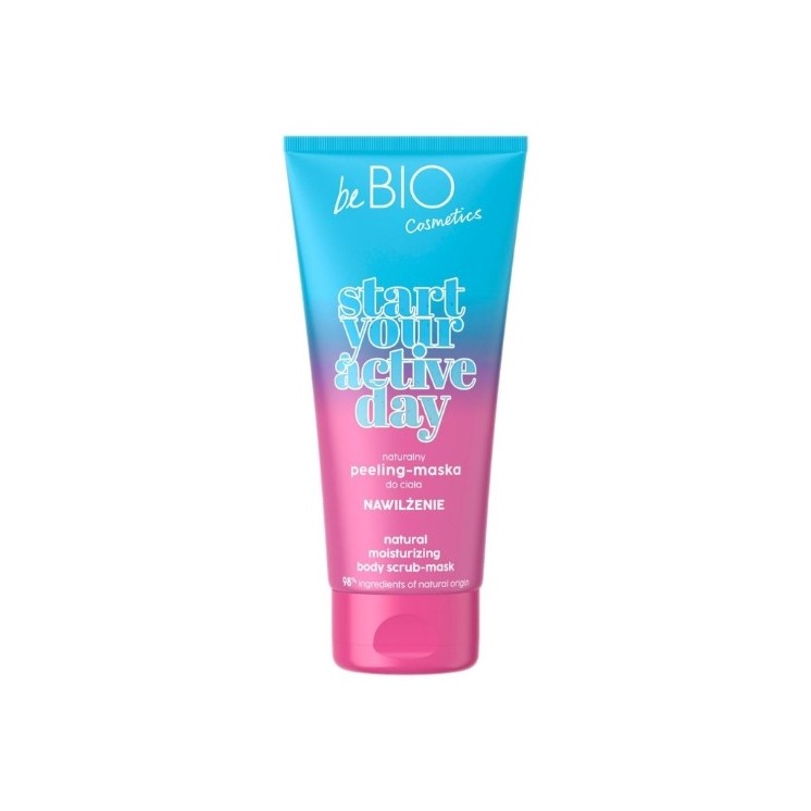 BeBio Cosmetics Natuurlijke peeling - lichaamsmasker Start Your Active Day HYDRATEREND 200 ml