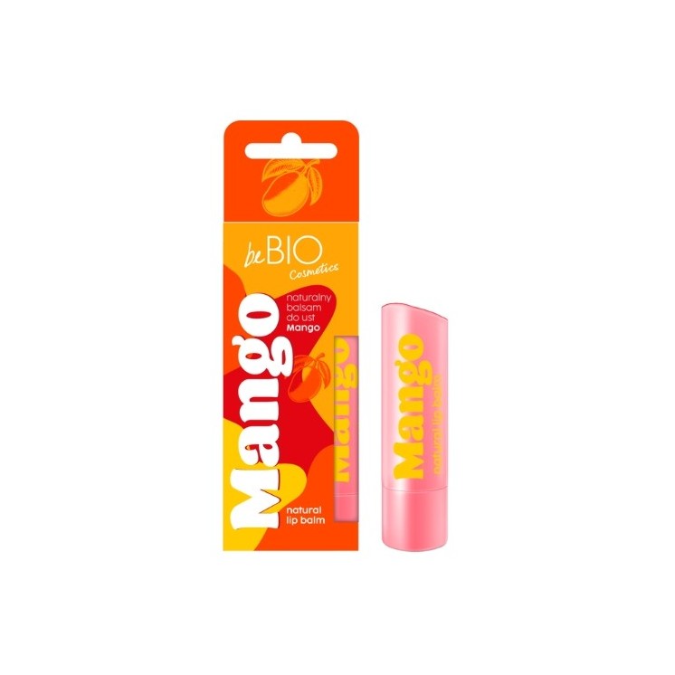 BeBio Cosmetics Natürlicher pflegender Lippenbalsam Mango 5