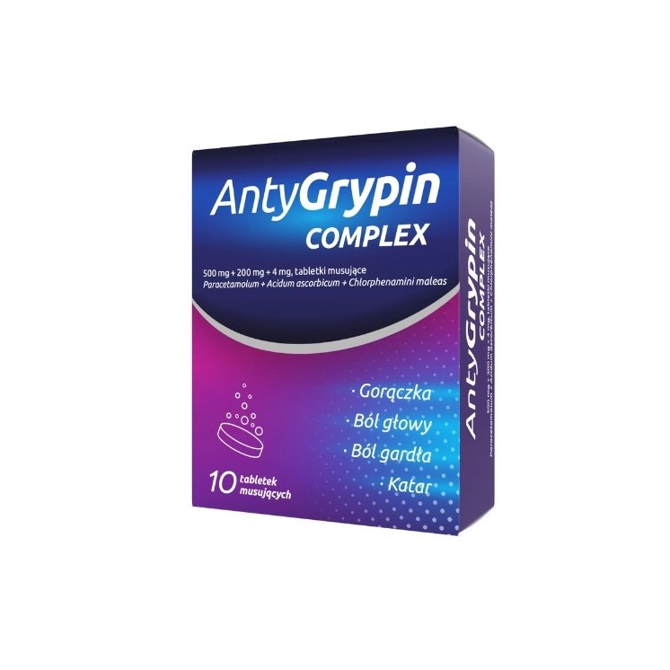 AntyGrypin Complex 10 effervescent tablets