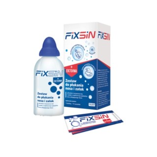 Набір для промивання пазух і носа Fixsin Флакон 240 мл + 15 саше
