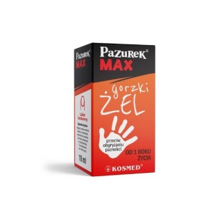Kosmed Pazurek Max bitter Anti-nail biting gel 10 ml