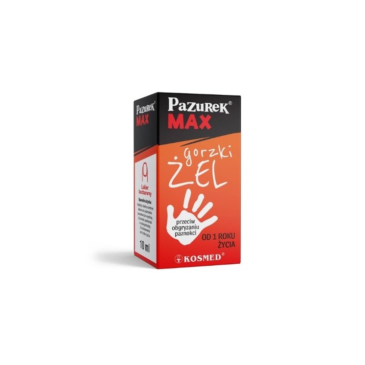 Kosmed Pazurek Max bitter Anti-nagelbijtgel 10 ml
