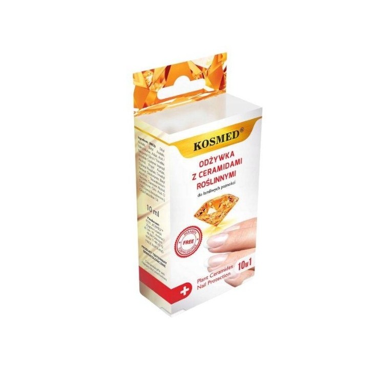 Kosmed Nagelconditioner met plantaardige ceramiden 10in1 10 ml