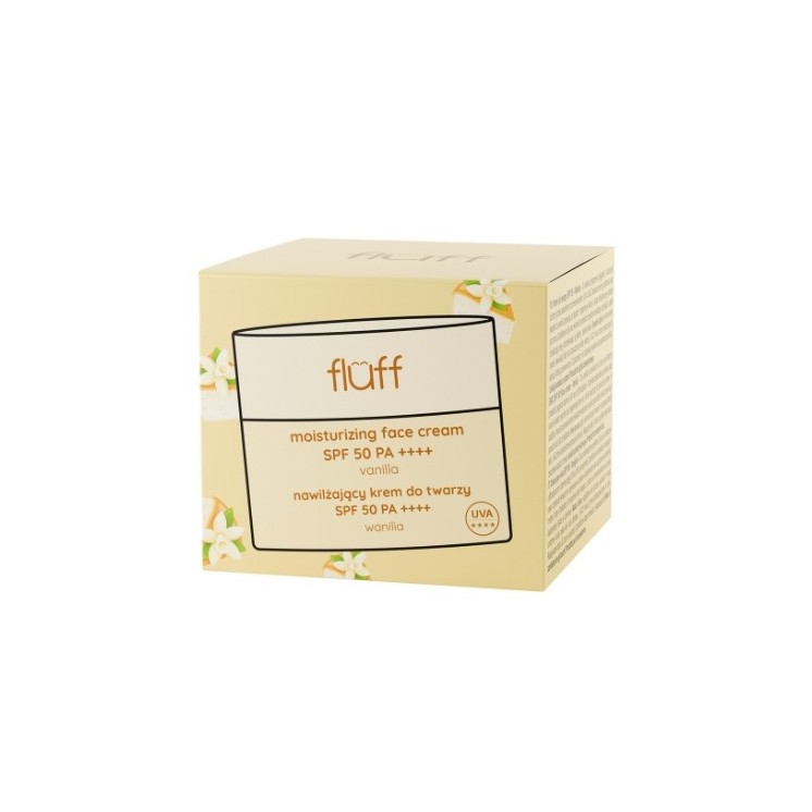 Fluff Gezichtscrème SPF50 Vanille 50 ml