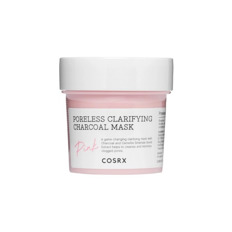 COSRX Poreless Clarifying Charcoal Mask Maska do twarzy z węglem i białą glinką 110 g