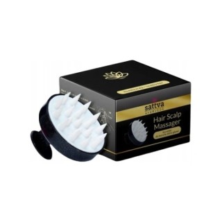 Масажер для шкіри голови Sattva Ayurveda чорний 1 шт