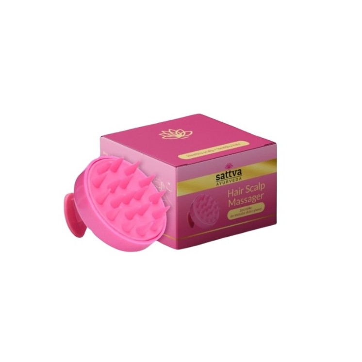 Sattva Ayurveda Scalp Massager Rose 1 шт