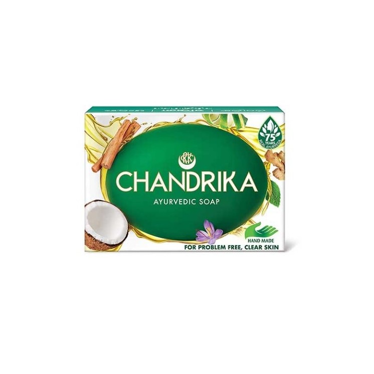 Chandrika Ayurvedic Zeep 75g