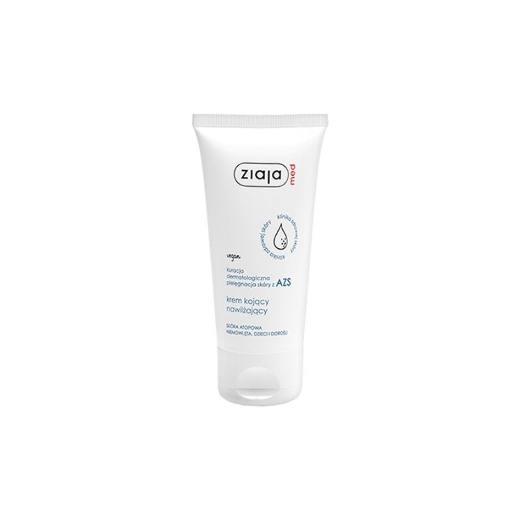Ziaja Med AZS Dermatological treatment Moisturizing face cream for atopic skin, infants/children/adults, 50 ml