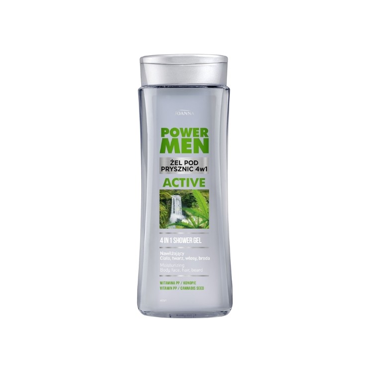 Joanna POWER MEN Shower gel 4in1 ACTIVE 300 ml