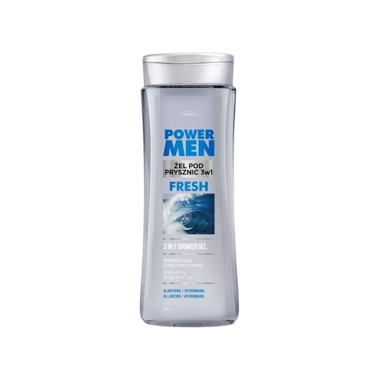 Joanna POWER MEN Duschgel 3in1 FRESH 300 ml