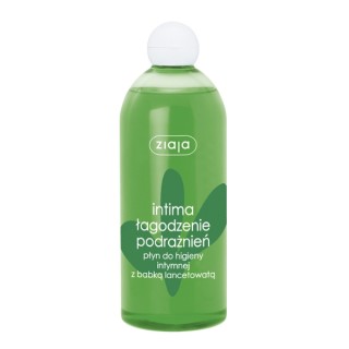 Ziaja Intima fluide d'hygiène intime aux herbes Plantain lancéolé 500 ml
