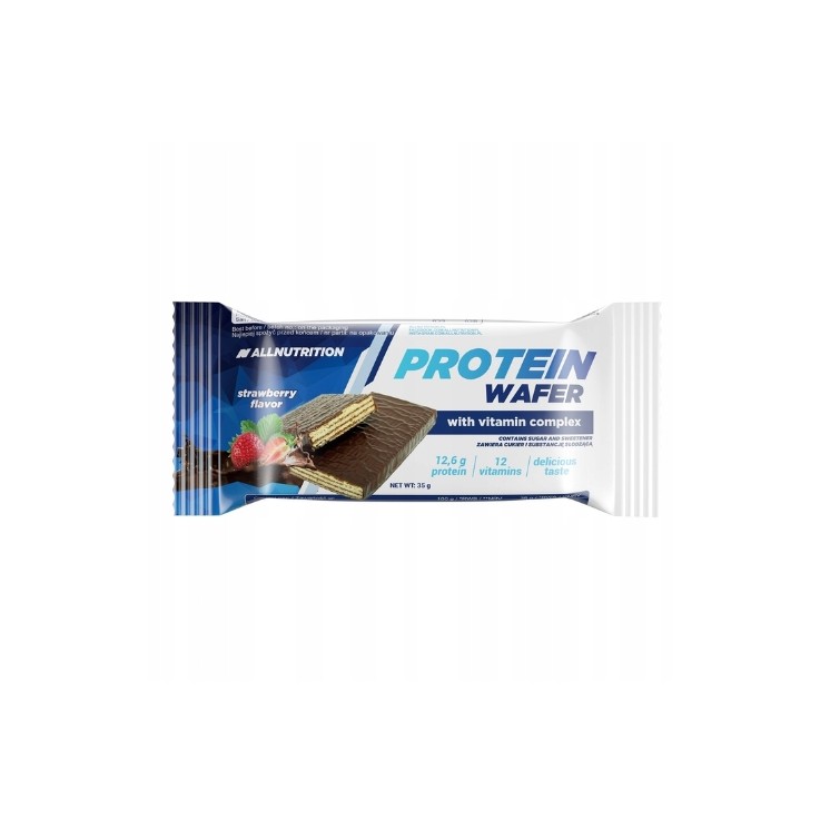AllNutrition Protein Waffel Erdbeere 35 g