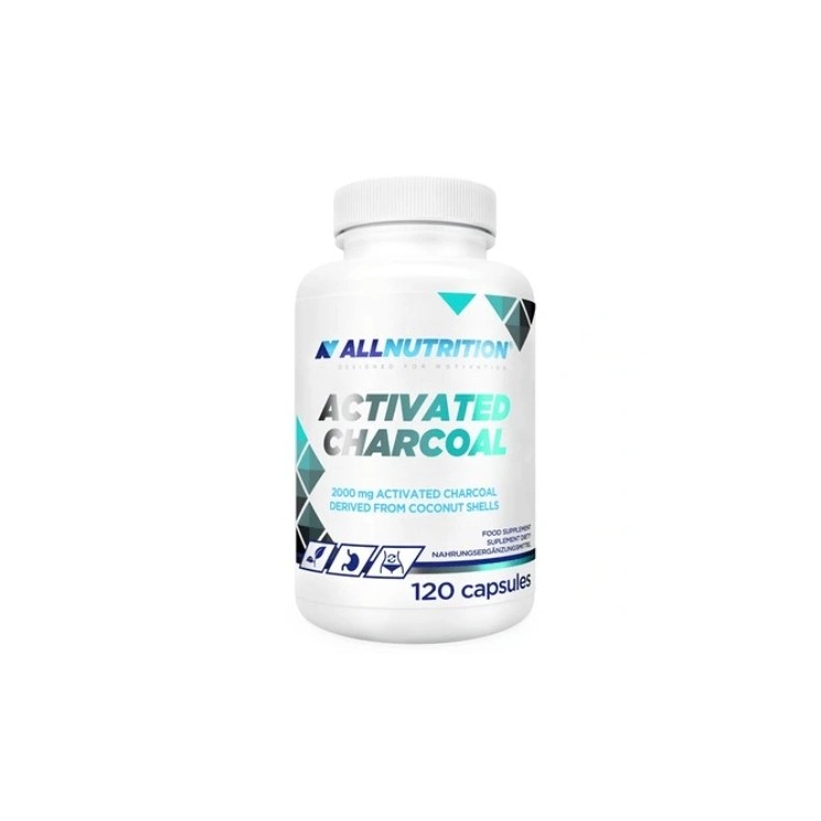 AllNutrition Active Charcoal Активоване вугілля 120 капсул
