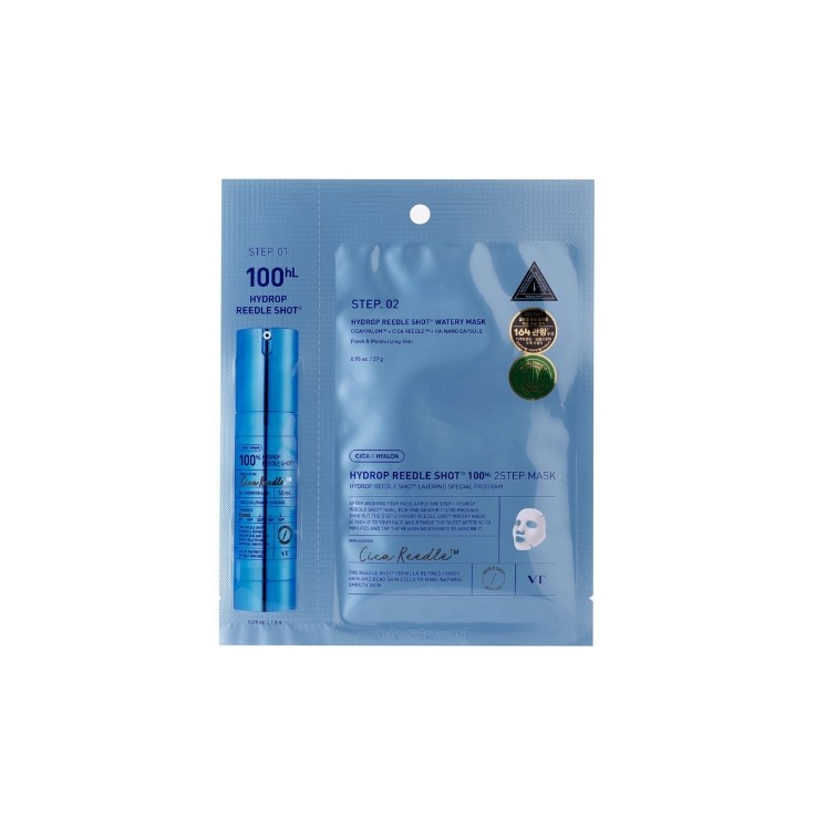 VT Cosmetics Hydrop Reedle Shot 100hL hydro -Gesichtsmaske 1 Stk./ 38 g