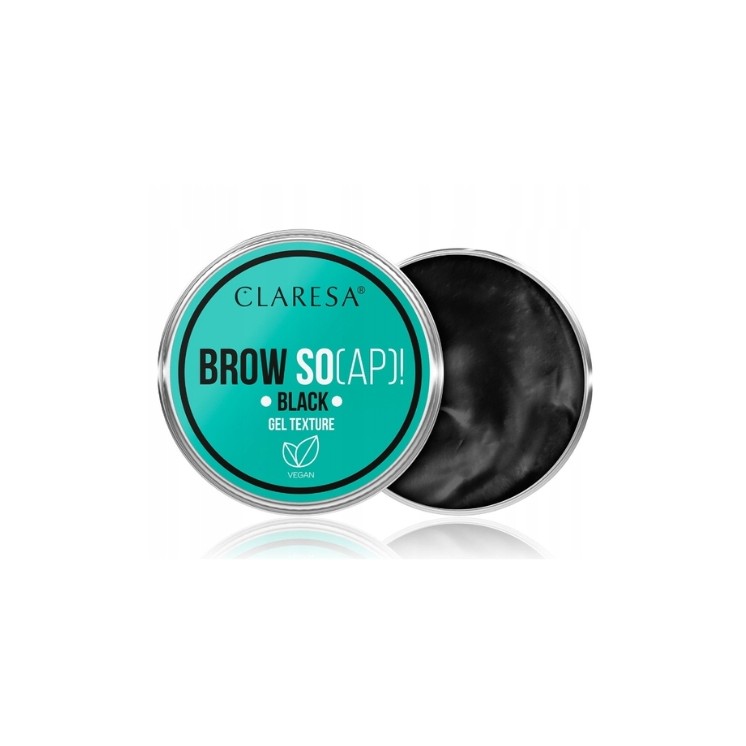 Claresa Brow So(ap)! Eyebrow Styling Soap Black 30 ml