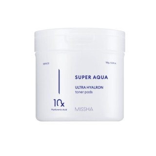 Missha Super Aqua Ultra Hyalron Toning Face Pads 90 Stück