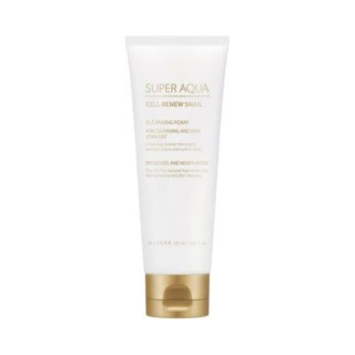 Missha Super Aqua Cell Renew Snail Reinigungsschaum für das Gesicht mit Schneckenschleim 100 ml