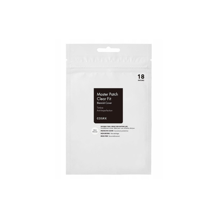 COSRX Clear Fit Master Patch Blemish Covering Patches 18 stuks