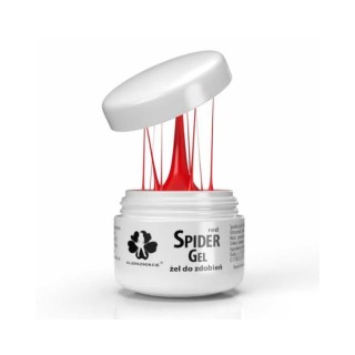 MollyLac Spider Gel Gel for decorations Red 3 ml