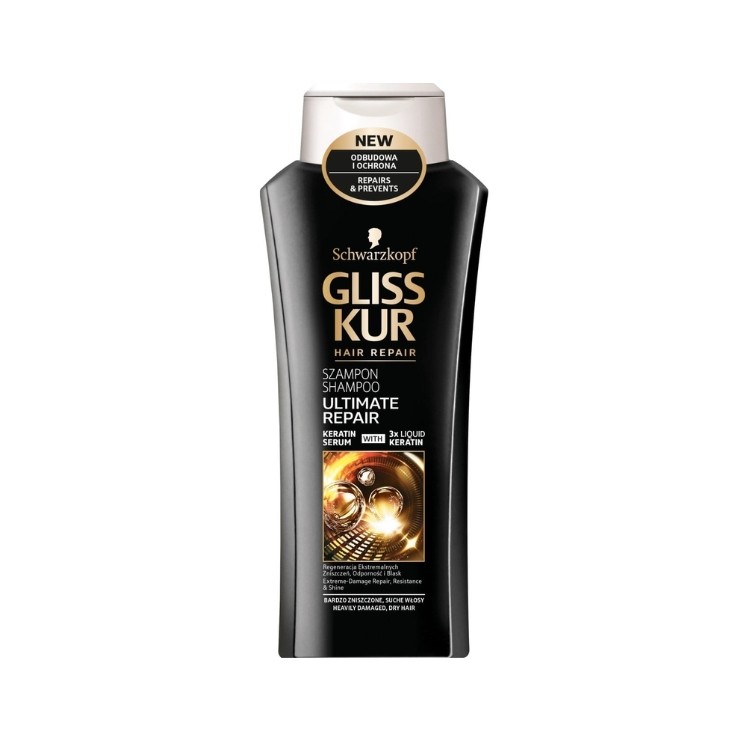 Gliss Ultimate Repair Regenererende Haarshampoo 400 ml