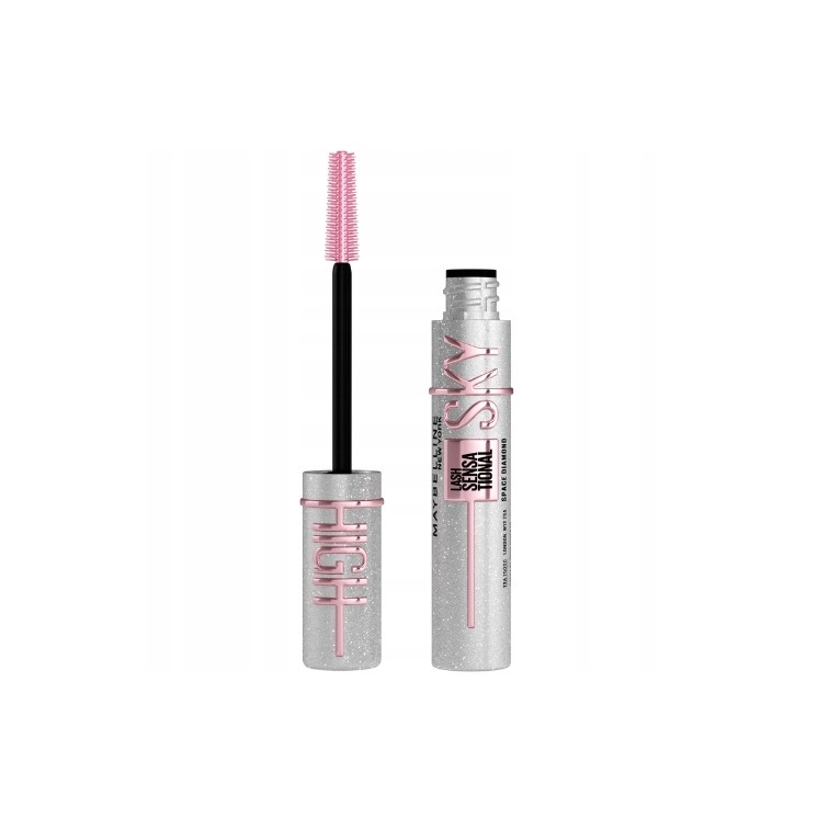 Maybelline Lash Sensational Sky High Space Diamond Glitzer-Mascara, 8 ml