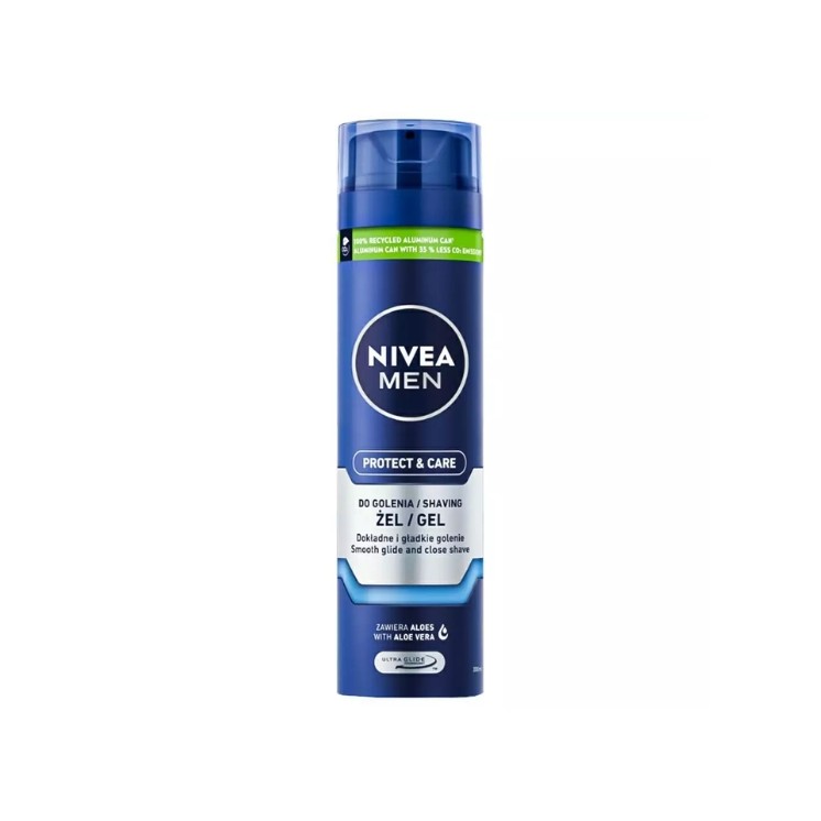 Nivea Men Protect&Care Beschermende Scheergel 200 ml