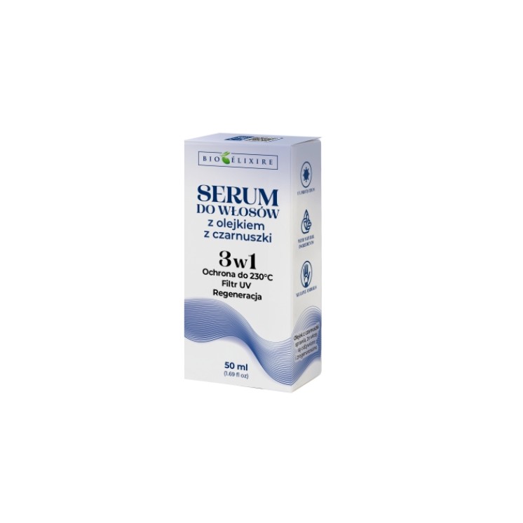 BioElixire 3in1 Haarserum UV-Filter Schwarzkümmelöl 50 ml