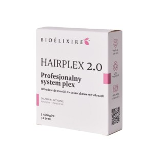 BioElixire Hairplex 2.0 professional rebuilding treatment for damaged hair 3x50 ml