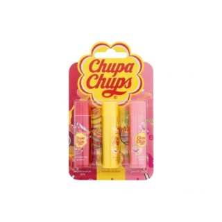 Chupa-Chups Set mit 3 Lippenbalsamen