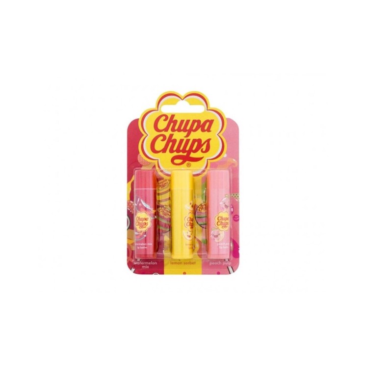Chupa-Chups Set of 3 lip balms