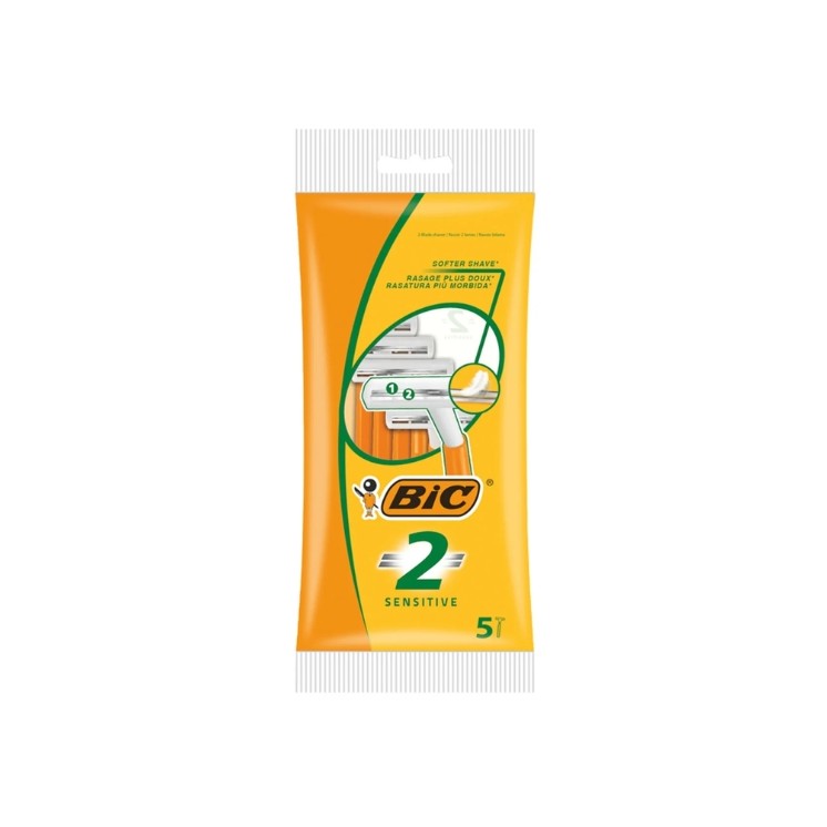 BIC 2 Sensitive Rasierer 5 Stück