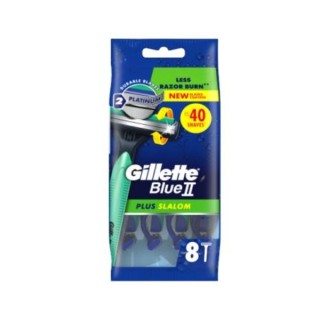 Бритви Gillette BlueII Plus Slalom, 8 шт.