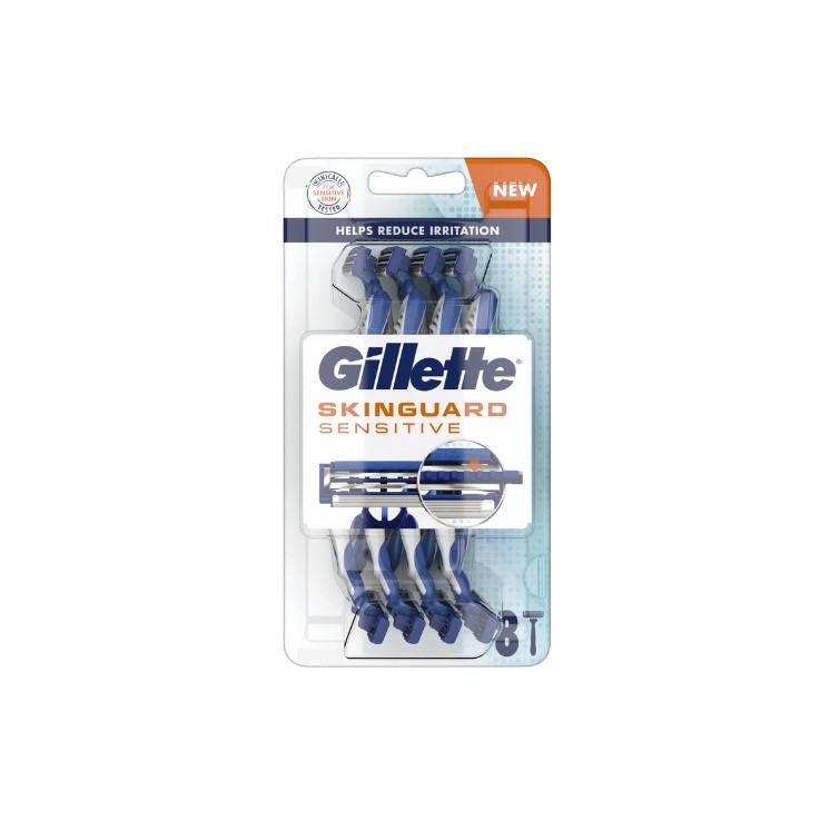 Gillette Skinguard Sensitive Rasierer 8 Stück