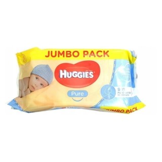 Huggies Pure Vochtige Doekjes 72 stuks