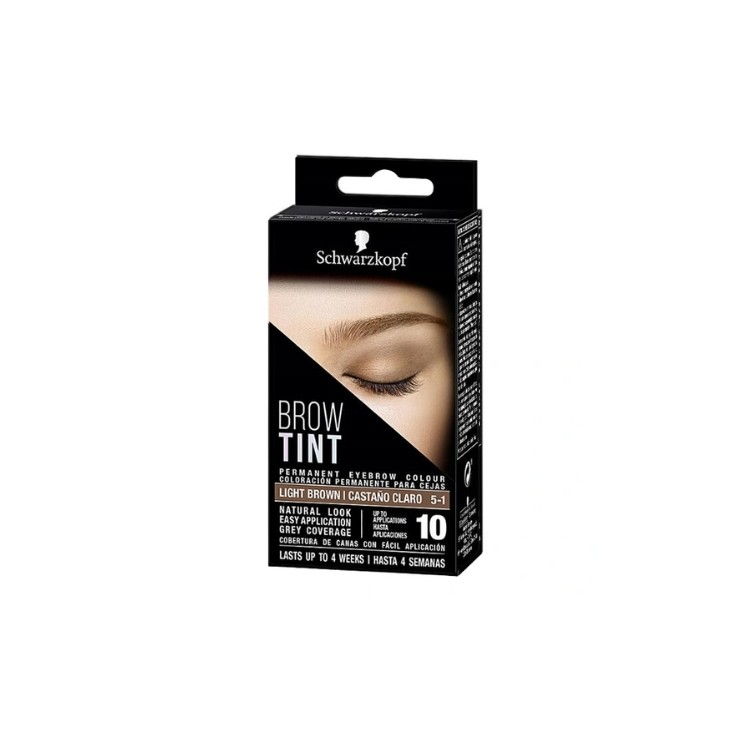 Schwarzkopf Brow Tint Eyebrow Dye / 5 -1 / Light Brown 17 ml