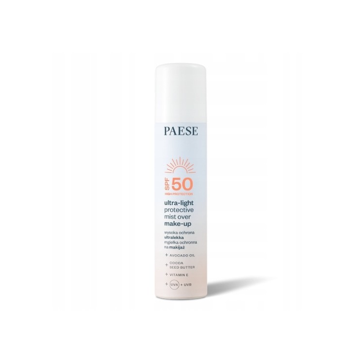 Ультралегкий захисний спрей для макіяжу Paese SPF50 75 мл