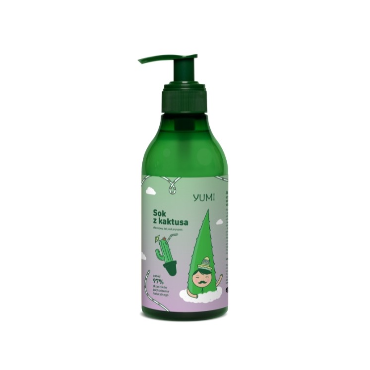 Yumi Aloe Duschgel Kaktussaft 400 ml