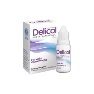 Delicol Drops for infant colic 15 ml