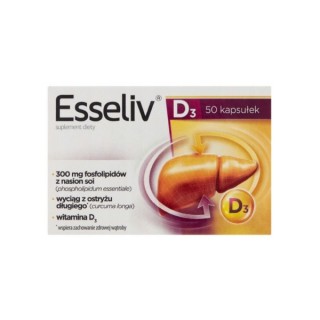 Esseliv D3 50 capsules