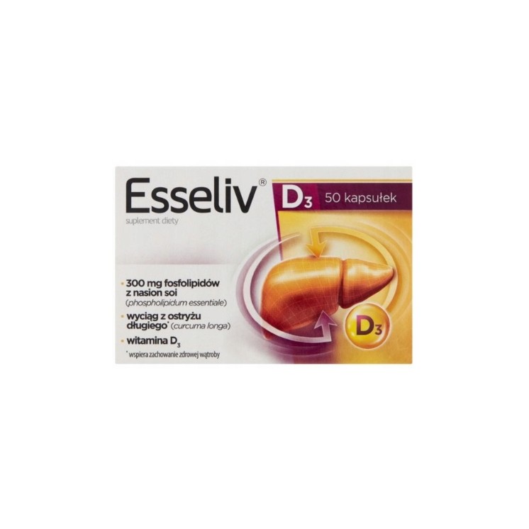 Esseliv D3 50 gélules