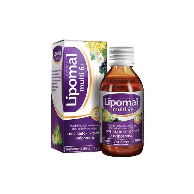 Lipomal Multi 6+ Liquid 120 ml