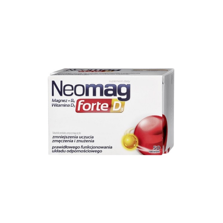 NeoMag Forte D3 50 tablets